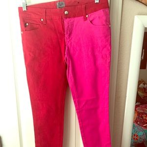Tripp pink and red jean
